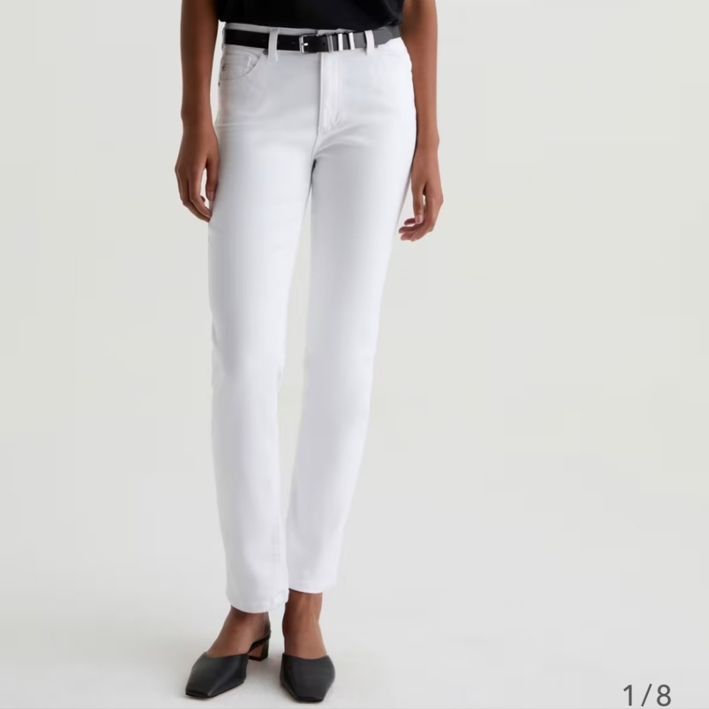AG The Mari High Rise Straight Jeans - Picture 2 of 10